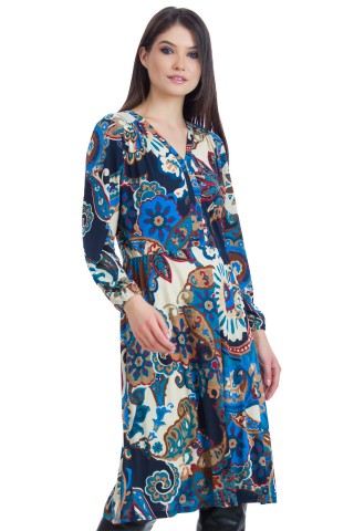 Rochie jersey imprimat Lily